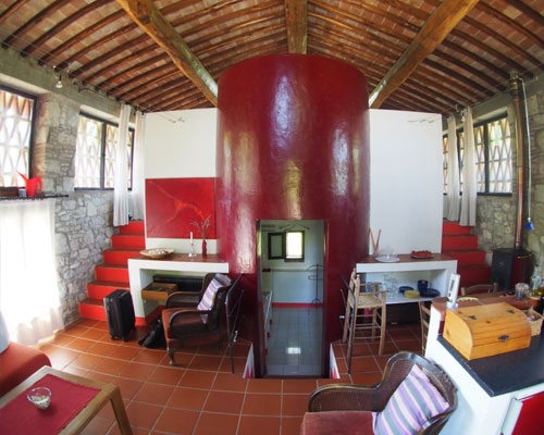 Unser Ferienhaus LA CAPANNA im Chianti Italien